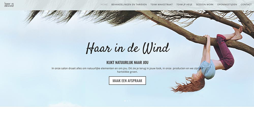 Webdesign-haarindewind